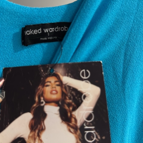 Naked wardrobe scoop neck midi dress - Picture 2 of 2